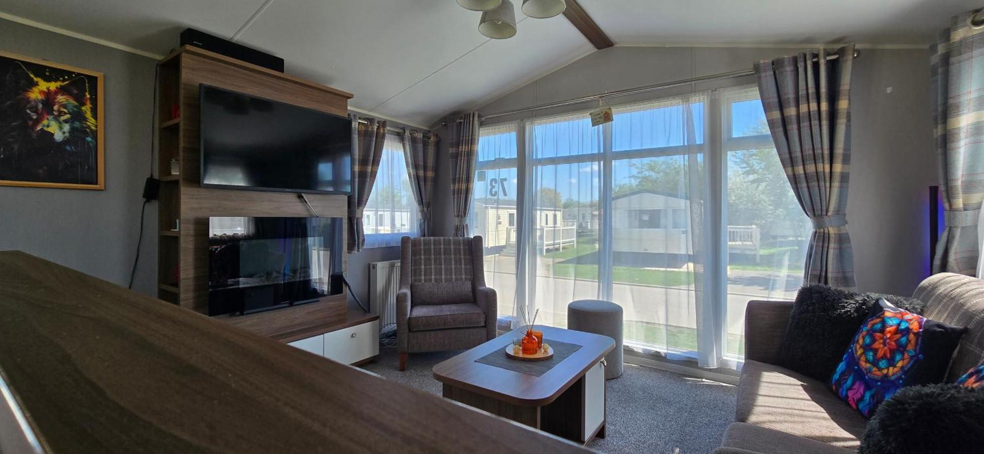 Rj Luxury Caravan Hire With Hot Tub Tattershall Eksteriør bilde